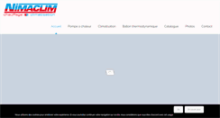 Desktop Screenshot of climatisation-nimes.com